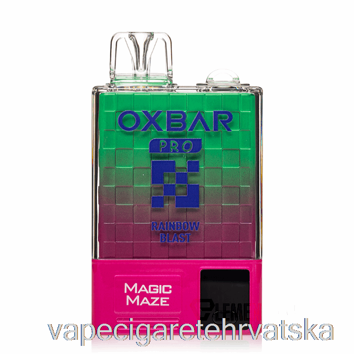 Vape Cigarete Oxbar Magic Maze Pro 10000 Za Jednokratnu Upotrebu Rainbow Blast